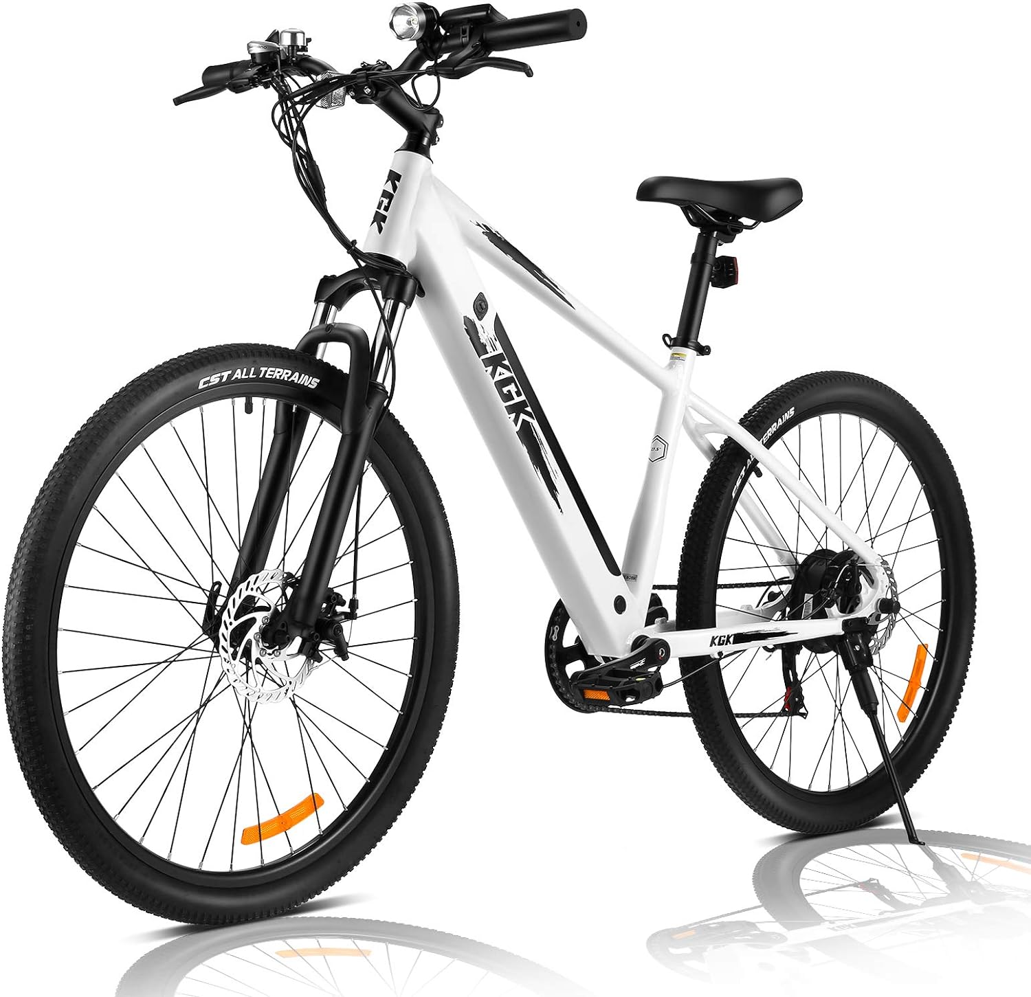 Speedrid 27.5" Electric Bike for Adults 36/48V Electric Bicycle/Mountain Ebike/Commuter Electric Bike with Removable Lithium Battery Professional 7 Speed Gears Hybrid Road Trekking e-Bike E for Men & Women
